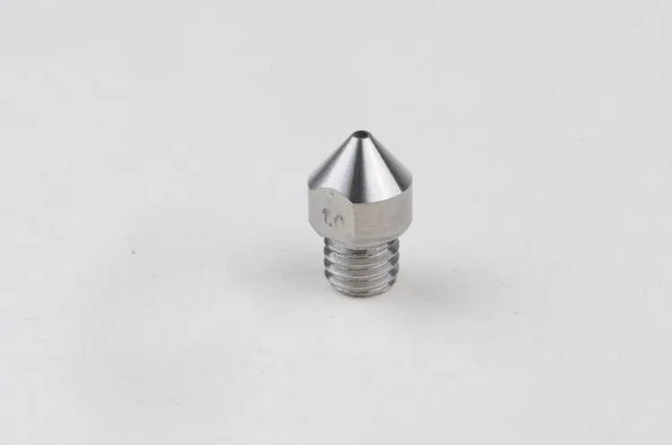 1 pcs التيتانيوم سبائك جميع المعادن Hotend MK8 فوهة ل مايكرو السويسري CR10 Creality CR-10 اندر 3 MK8 Mk9 الطارد 3D طابعة