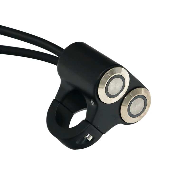 Najtaniej LMoDri 22mm kierownica przełączniki motocyklowe ATV skuter reflektor Hazard hamulec włącznik światła przeciwmgielnego ON OFF aluminium ze wskaźnikiem DIY