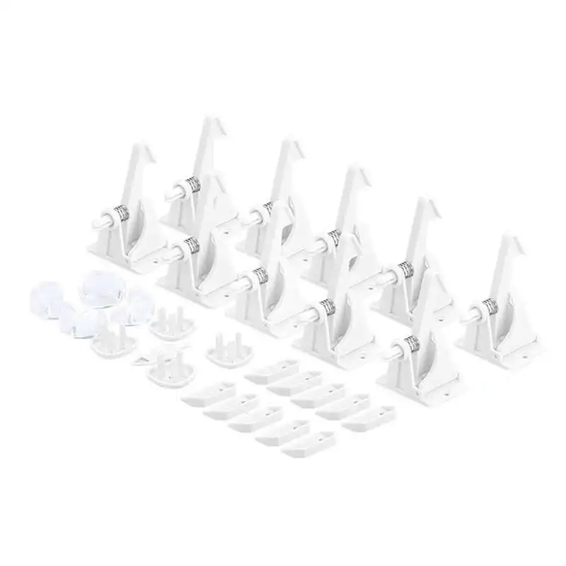 

10Pcs Child Protection Drawer Lock New Baby Drawer Lock Baby Protection Child Cabinet Door Lock
