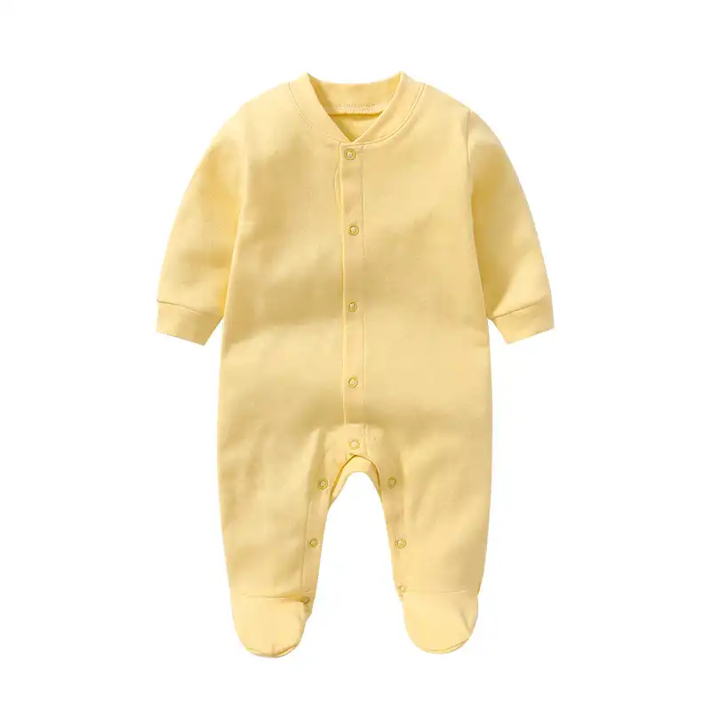 solid color baby sleepers