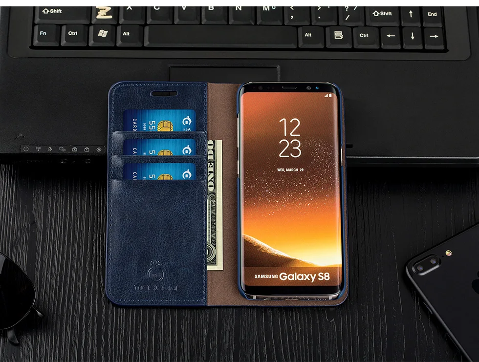 Чехол для S10e S9+ S8 Plus Роскошный Musubo кожаный чехол с откидной крышкой для samsung Galaxy Note 10 плюс 9 Note 8 Чехол кошелек Сумочка для телефона чехол