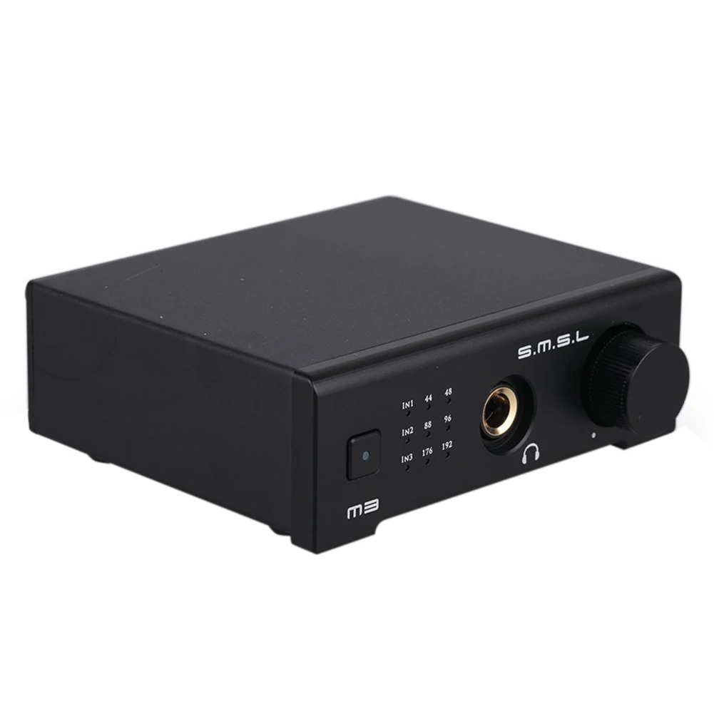 Top Deal SMSL M3 USB Powered Audio Decoder AMP Multi-function Optical Coaxial Headphone Amplifier Audio Decoder DAC Conveter