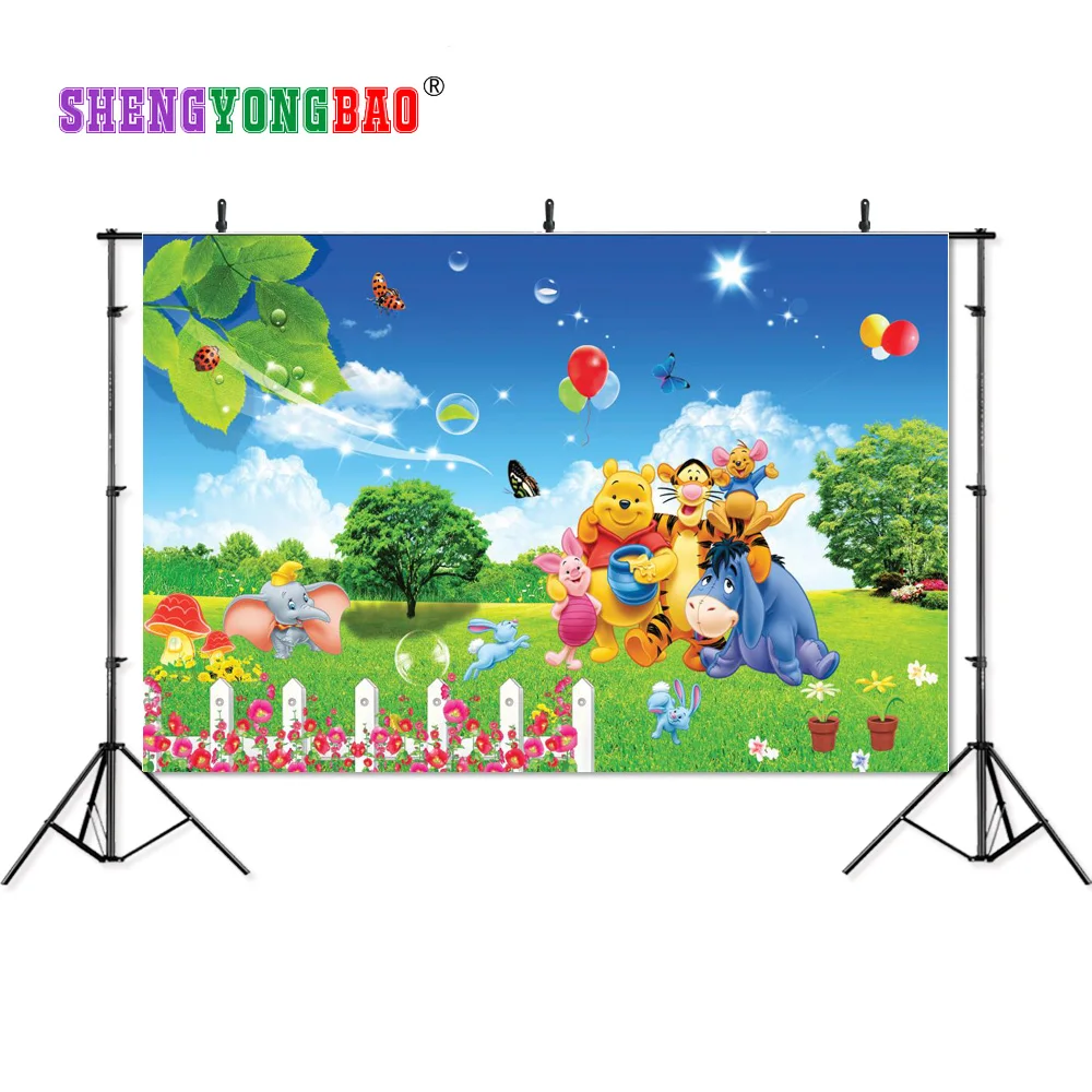 

SHENGYONGBAO Vinyl Custom Photography Backdrops Cartoon theme Photo Studio Props horizontal Photography Background 19329-10