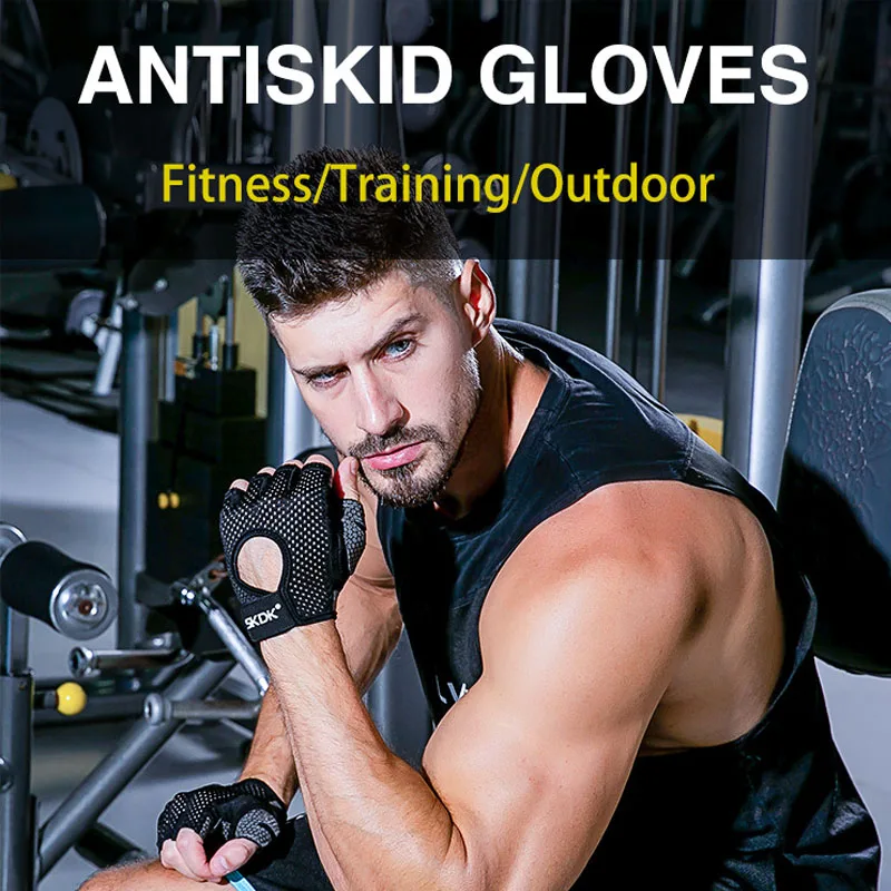 

Mem/Women Outdoor Gloves Summer Half-finger gloves fitness sports cycling glove multi-function glove