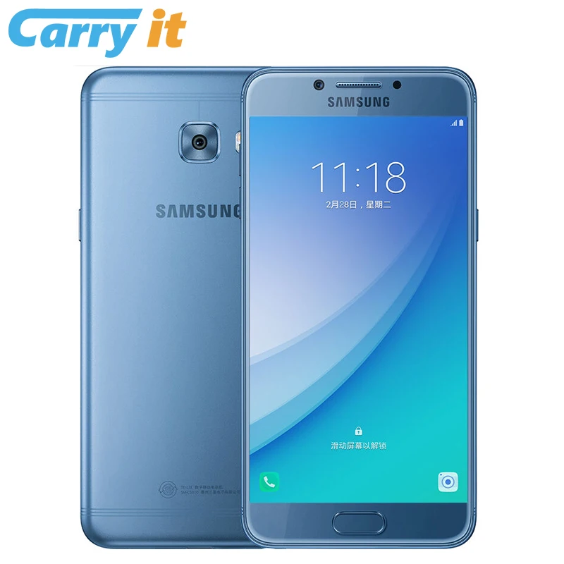 Samsung Galaxy C5 Pro 2017 4 г 64 C5010 глобальной прошивки ОТА 5.2 ''Super AMOLED Экран Snapdragon 626 MSM8953