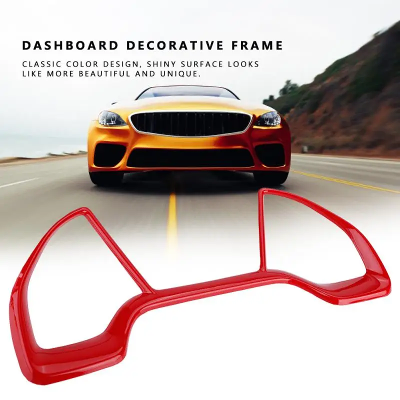 Car Dashboard Decorative Frame Dial Rings Trim for Honda Civic 10th Car Front Dashboard Decoration Frame