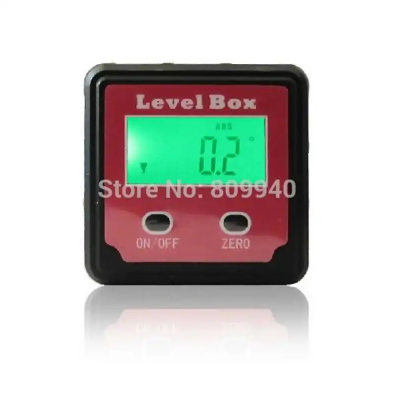 4X90° Level Box Gauge Digital Protractor Magnetic Inclinometer Angle Finder USA
