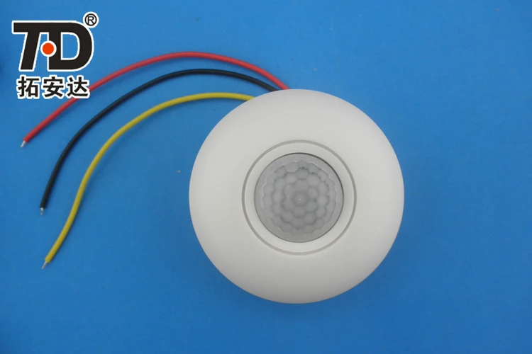 

DC 12V Ceiling Type Infrared Human Body Induction Motion Sensor Wall Switch Automatic Sensing Wall Switch High Power