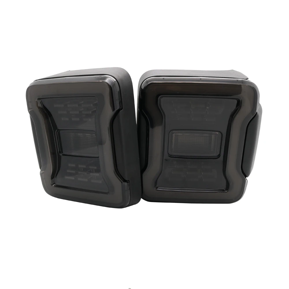 2PCS New USA Version Led Tail Lamp For Jeep Wrangler JL 2018 2019 Car Tail Light Series Rear Lamps Brake Reverse Light (23)