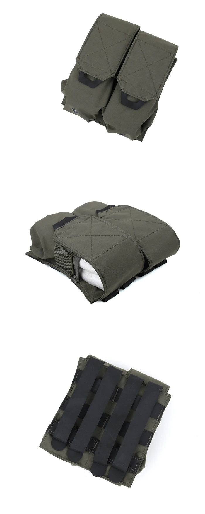 TMC QUOP Double M4 Mag Pouch RG a