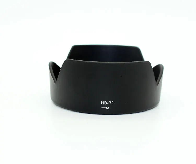 HB-32 Lens Hood For nikon D90 D5200 D7000 D7100 D5100 AF-S DX 18-70 18-105mm 18-135mm f/3.5-5.6G IF-ED HB32 Black | Электроника