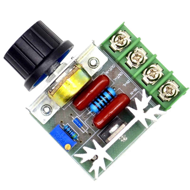 220V 2000W Voltage Regulator Dimming Dimmers Speed Thermostat Controller Power Electronic Rotary