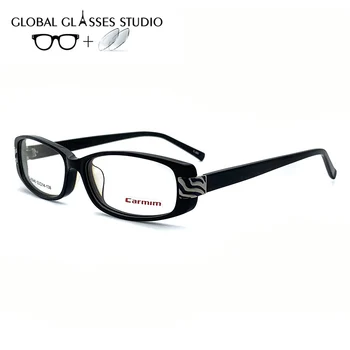 

Women Men Leisure Acetate Glasses Frame Eyewear Eyeglasses Reading Myopia Prescription Lens 1.56 Index SQ-0046