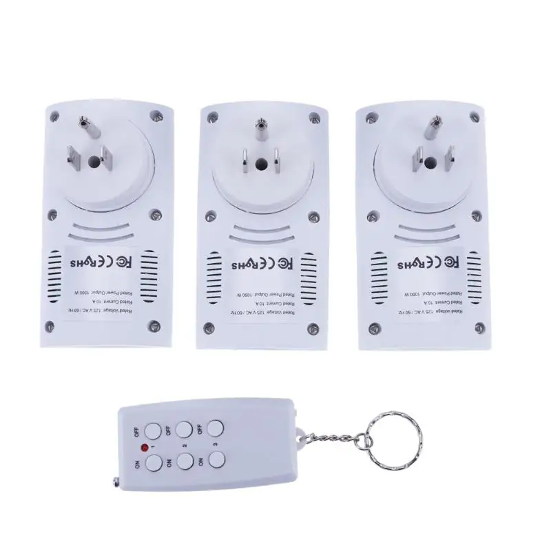 3pcs Smart Wireless Remote Socket Plug Power Outlet Smart Wall Plug with Remote Control US EU UK Standard for Home Use 3pcs Smart Wireless Remote Socket Plug Power Outlet Smart Wall Plug with Remote Control US EU UK Standard for Home Use