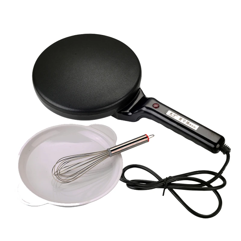 220V Electric Crepe Maker Fast Heating Electric Baking Pan Pancake
