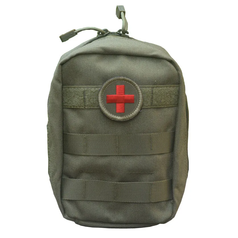 Пустая сумка для аварийных комплектов, тактическая медицинская аптечка, военная поясная Сумка для кемпинга, путешествий, тактическая мини-сумка - Цвет: Green