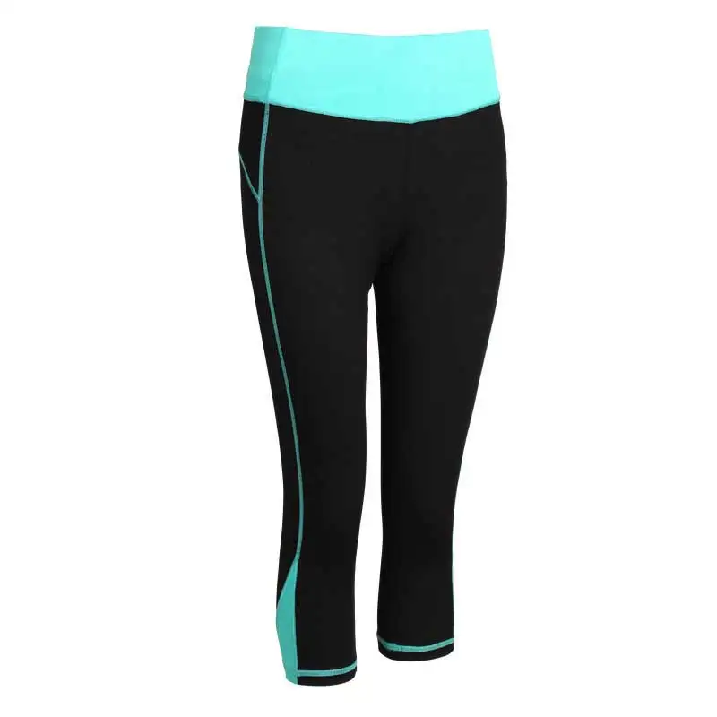 

Sporting Women Pro Compress Fitness Workout Capri Legging Bodybuilding Gymming Runs Cropped Pant Exercise Yogaing Clothing WA31
