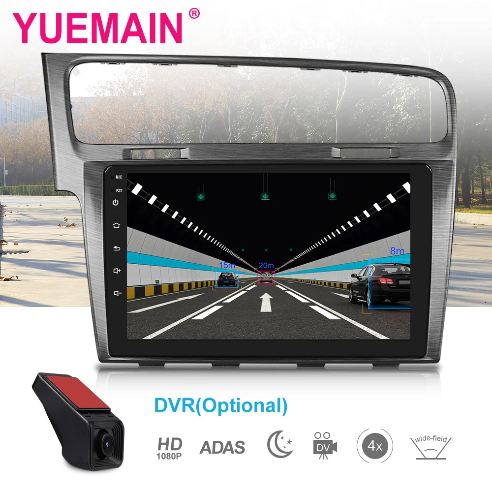 YUEMAIN Car Radio Multimedia Player For VW/Volkswagen/Golf 7 2Din Android 8.1 Autoradio GPS Navigation OBD DVR WIFI Rear Camera YUEMAIN Car Radio Multimedia Player For VW/Volkswagen/Golf 7 2Din Android 8.1 Autoradio GPS Navigation OBD DVR WIFI Rear Camera