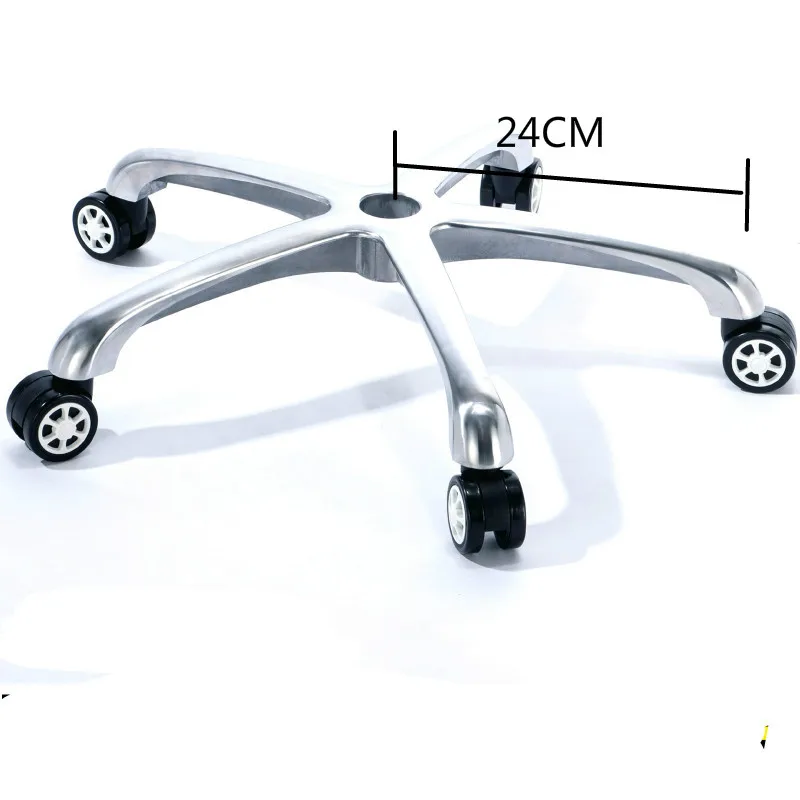 Офисное компьютерное вращающееся подъемное кресло из алюминиевого сплава, пятизвездочное кресло для ног, аксессуары для офисной мебели - Цвет: A13
