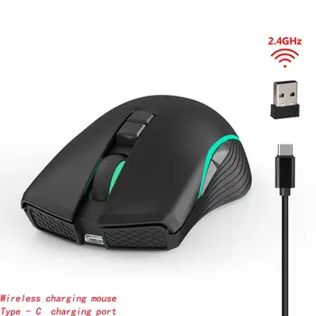 

2.4G Chargeable Mice T26 Computer Wireless Mouse 2.4G Seven-button Wireless Rechargeable Mouse For Computer Office Games