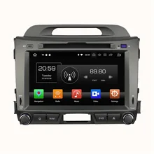 8″ Android 8.0 Car Stereo Radio DVD GPS Navigation for Kia Sportage 2010 2011 2012 4GB RAM Bluetooth WIFI USB DVR Mirror-link
