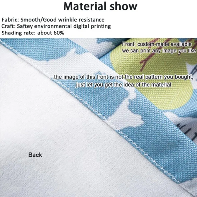 European leopard curtain polyester living room Shading curtain custom made Partition curtain soft 2.5m 2.7m bedroom curtain