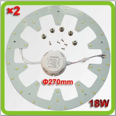 Бренд PRODEM 220V 230V 240V Dia270mm 2000lm 18W Светодиодная Круглая Панель led круглая techo del замена