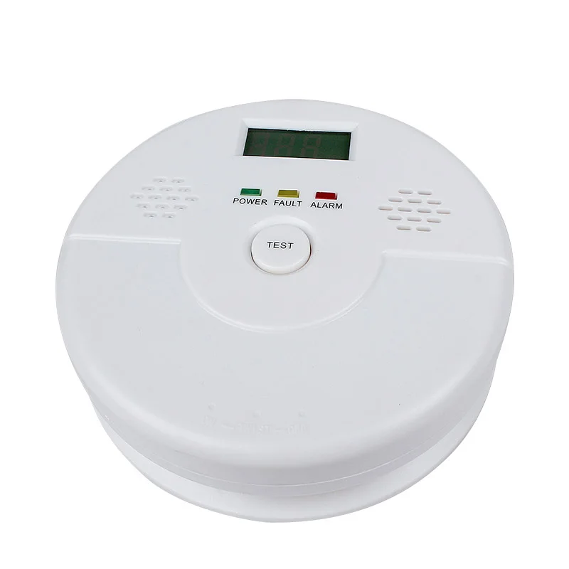 Новое поступление аудио детектор угарного газа CO газовое травление дым пожарная сигнализация Предупреждение ющий Датчик монитор домашняя кухня
