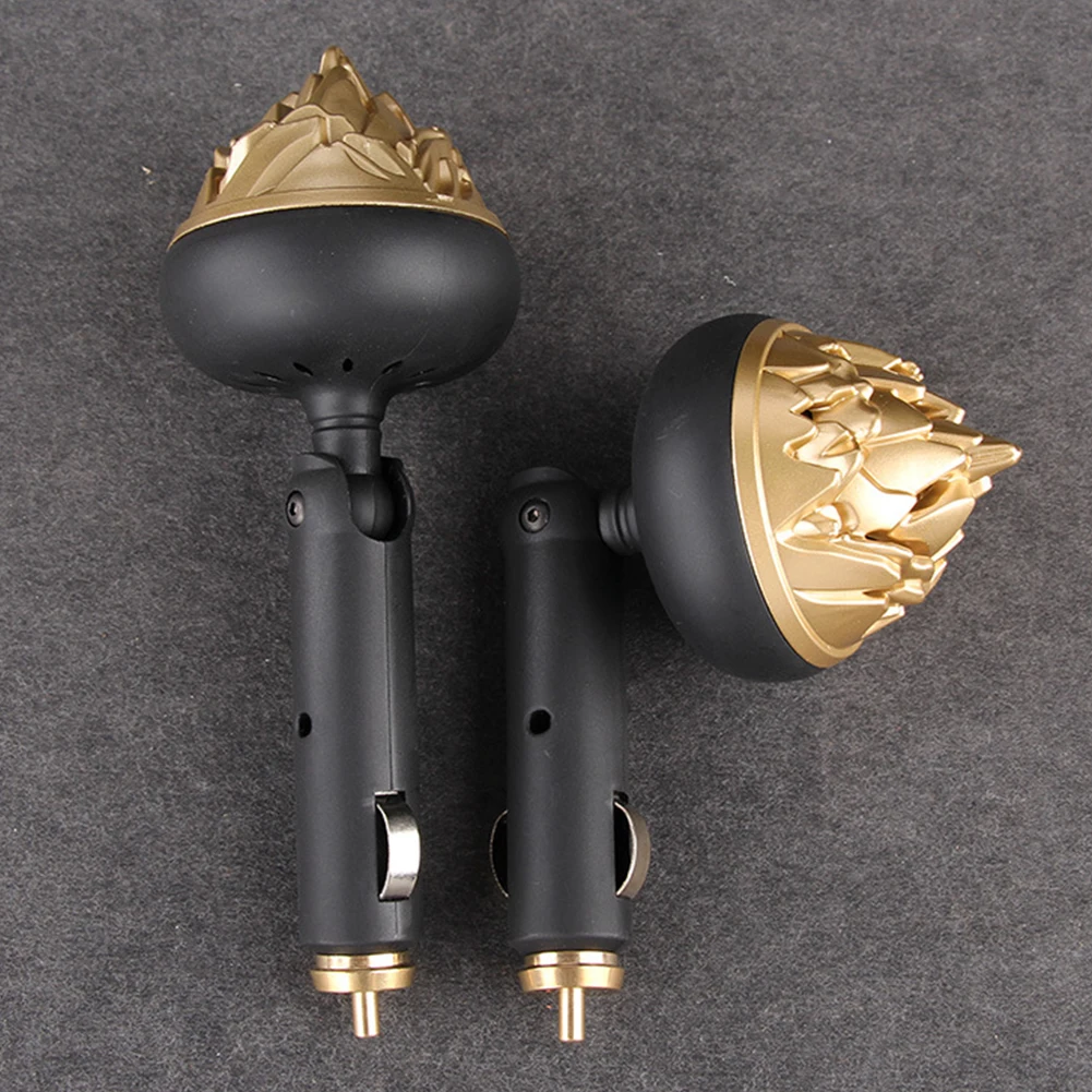 

Chinese Style Plug In Censer Unique Portable Clean Air Aromatherapy Black Agilawood Decor Easy Use Car Incense Burner Electronic