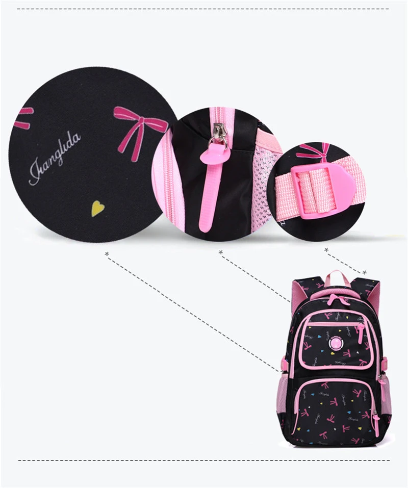 Новая детская школьная сумка Школьный рюкзак мальчики девочки ортопедическая школьная сумка рюкзак детский Ранец печати рюкзак mochila escolar