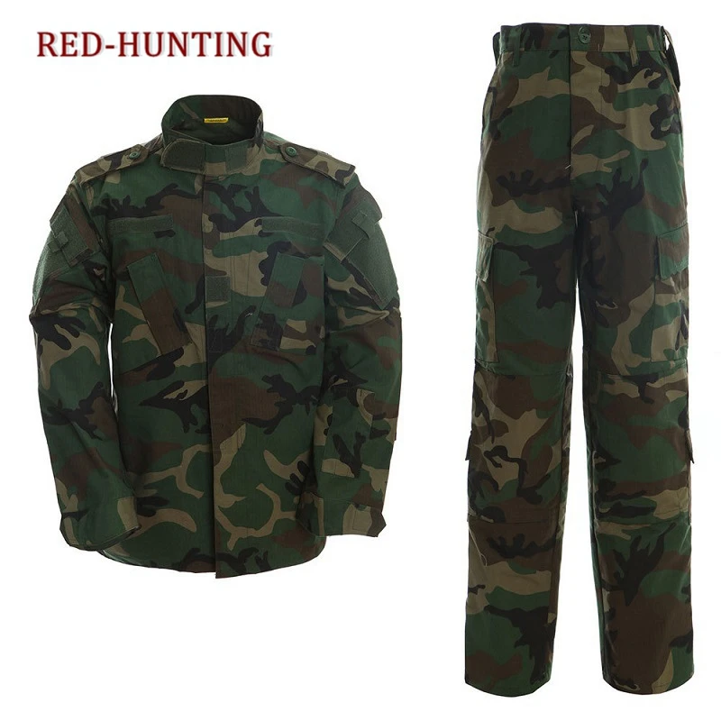  CP & ACU Outdoor Camouflage Army Uniform Tactical Military Uniform Combat Hunting Suit BDU Training