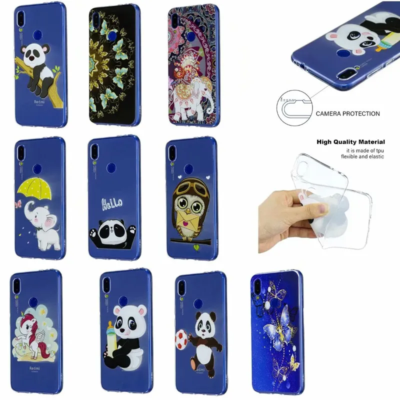 

Owl Case Voor Redmi Note 7 Note 6 Gevallen Voor Xiaomi POCOPHONE F1 Mi A2 Lite Cover Ultra dunne soft TPU Silicon Cartoon Coque