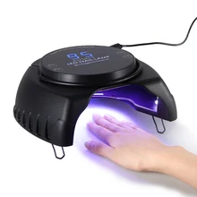 Anself 60 Вт светодиодный Сушилка для ногтей с подъема ручка Touch Сенсор мощный Быстрый УФ ногтей гелем свет лампы машина DIY Nail Инструменты