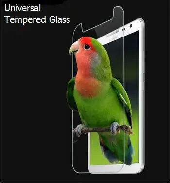 

For Micromax Canvas Magnus HD Q421 Universal Tempered Glass Film Front Screen Protector Ultra Thin Glass smartphone