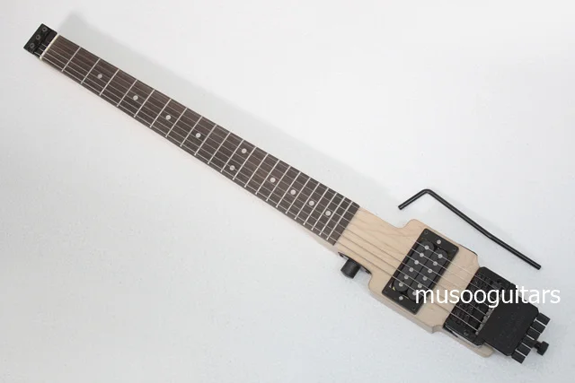 

Musoo brand electric travle guitar with tremolo