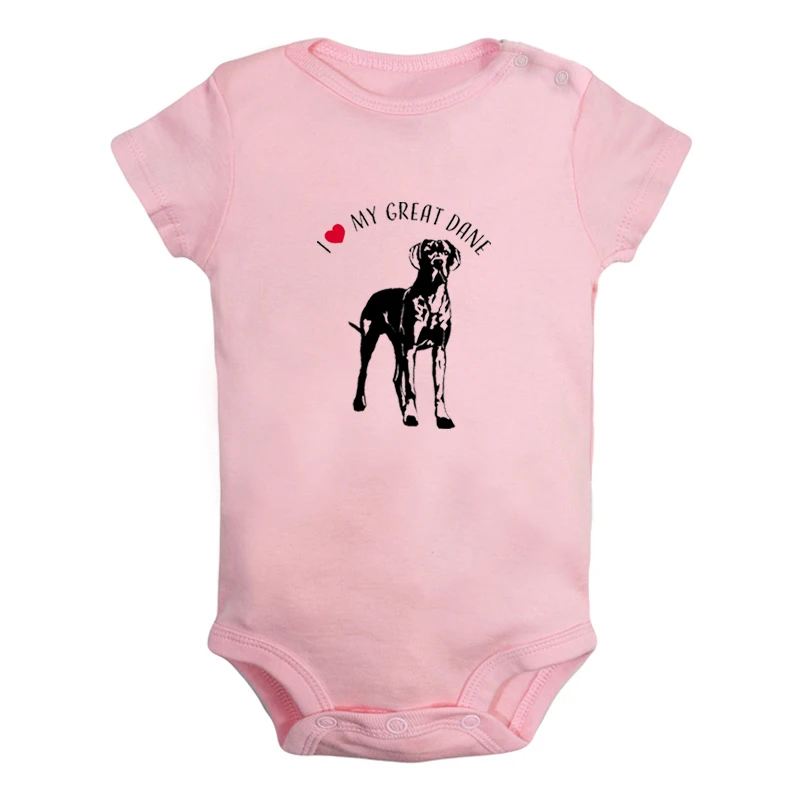 ieBodysuits2343P Go haro or go home/Одежда для новорожденных девочек и мальчиков с надписью «I Love My Great Dane» комбинезон с короткими рукавами, комбинезон хлопок - Цвет: ieBodysuits2343P