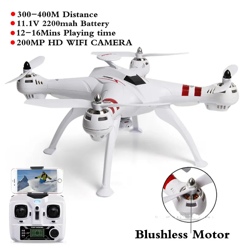 BAYANG Профессиональный Дрон X16 2 4G RC Quadcopter Helicoper бесщеточный двигатель с 2MP HD Wifi