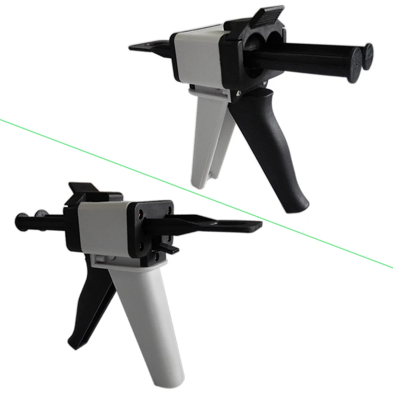 Epoxy AB Glue Gun 50ml Labeling Adhesives Gun Mixed 11 And 21 Ratio