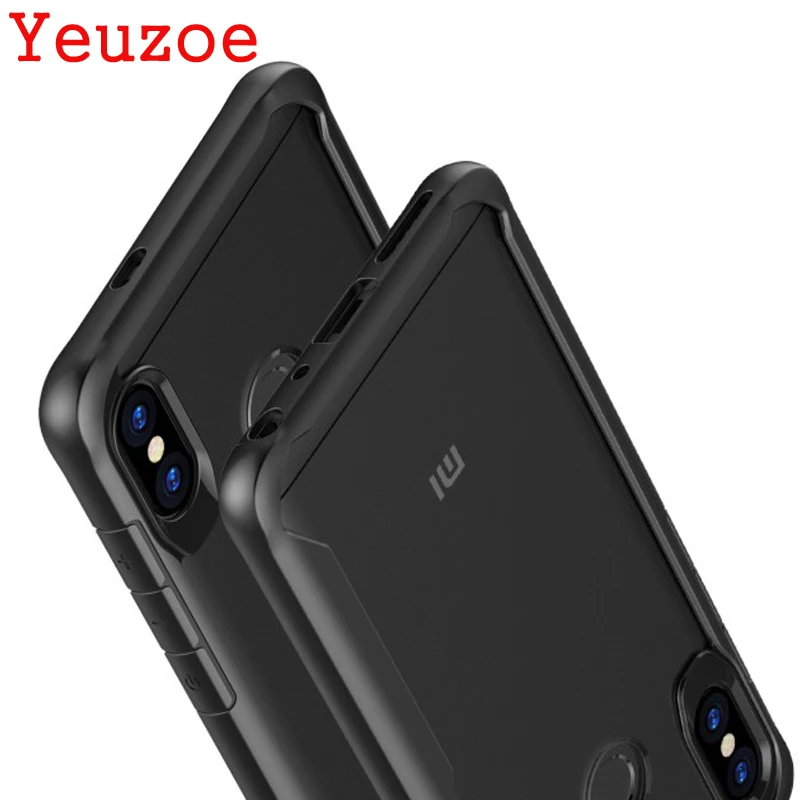 Yeuzoe для Xiaomi Redmi Note 5 Pro силиконовый чехол ТПУ Рамка акриловая прозрачная задняя