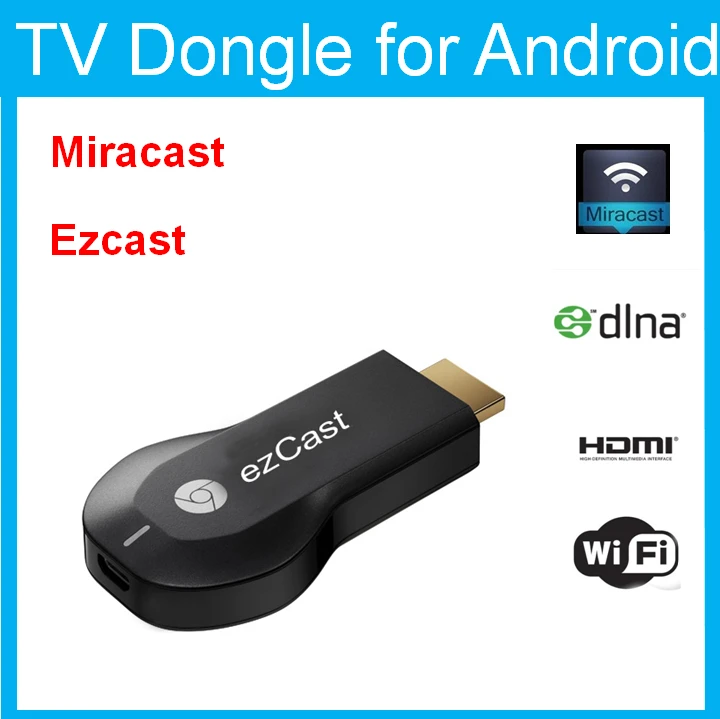 New ipush ezcast miracast android TV dongle smart tv dongle support