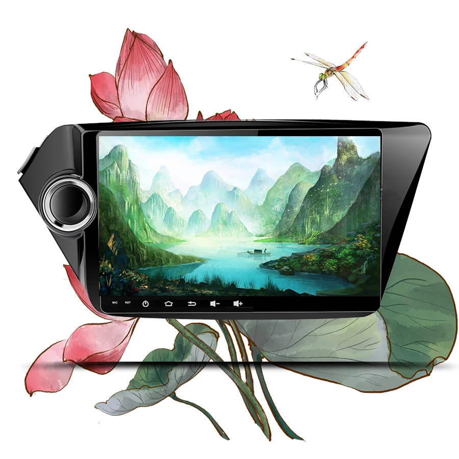 Android 10 0 автомобильный dvd видео музыкальный плеер встроенный gps navi 3/4G wifi магнитофон
