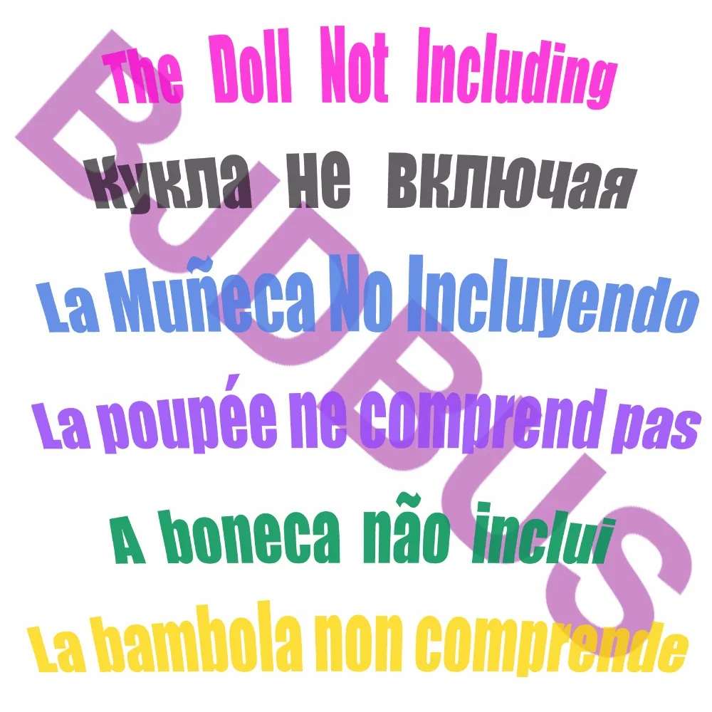 Bonecas 15 pçs/lote = 5 conjuntos Tipo Pacote : 5x Outfit + Random 10x Shoes