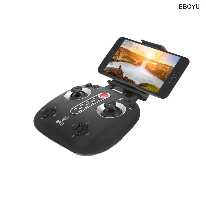 EBOYU LH-X25GWF Dual GPS FPV 2.4G 4CH RC Quadcopter Drone with Follow me 720P HD Camera Wifi Headless Mode RC Drone RTF