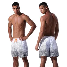 С цветочным принтом Дизайн Для мужчин быстрое высыхание Лето Пляжные шорты Повседневное дышащая мужская спортивная гимнастика купальники шорты