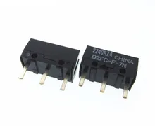 100PCS Micro Switch Microswitch D2FC-F-7N for Mouse D2F-J Microswitch Next Generation of D2FC-F-7N new original