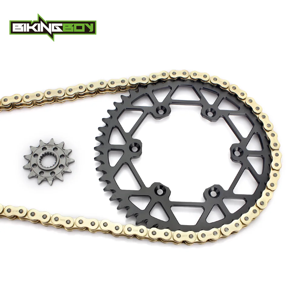 Передние звездочки BIKINGBOY 13T задние 48T 49T 50T 51T 52T цепи 520 для Suzuki RMZ 450 RMZ450 2005 2016 Φ 05 16