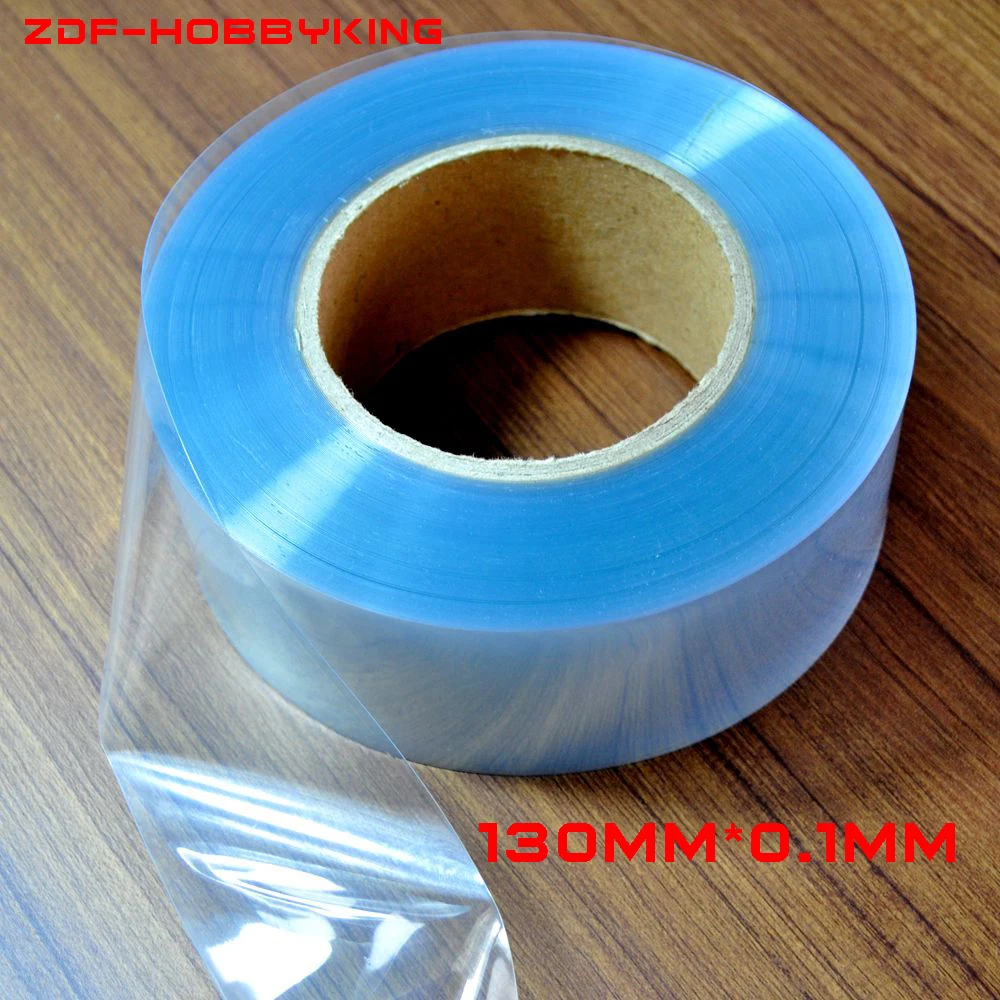 

Hot sale 130MM 130mmX0.13mmPVC Heat Shrink Tubing Tube Wrap 2M 5M 10M Optional (Lipo Battery)