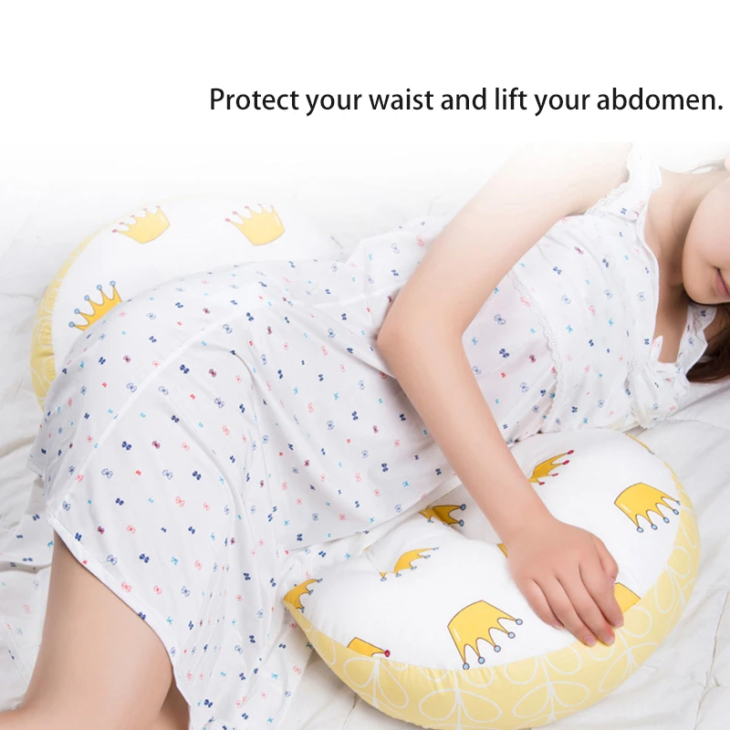 Подушка для беременных U Тип живота Поддержка сбоку слиперы Беременность защитить талии сна подушка