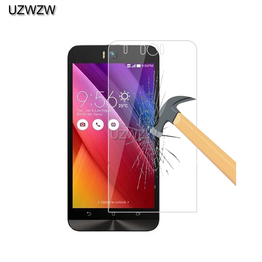 

2pcs 0.26mm 9H Premium Tempered Glass For Asus Zenfone Selfie ZD551KL 5.5 inch Screen Protector Toughened Protective Film Glass