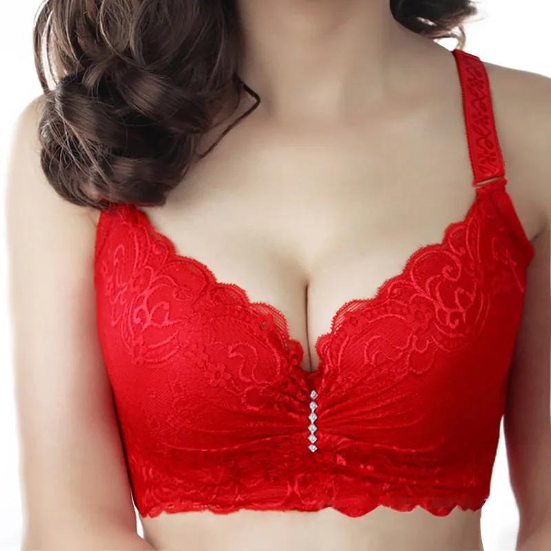 Xianqifen Bras for Women's bra 2019 plus big large size Super Push up bralette lace intimates Sexy lingerie Undrwear underwire E Xianqifen Bras for Women's bra 2019 plus big large size Super Push up bralette lace intimates Sexy lingerie Undrwear underwire E